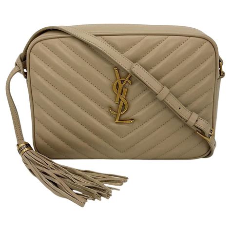 coffee beige ysl camera bag|YSL camera bag dark beige.